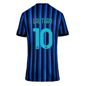 Inter Milan Lautaro Martinez #10 Replik Heimtrikot Damen 2025-26 Kurzarm Inter Milan Lautaro Martinez #10 Replik Heimtrikot Damen 2025-26 Kurzarm